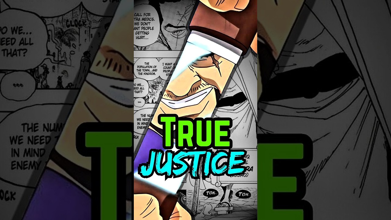 The Only Admiral Who Chose True Justice | One Piece Analysis