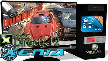 XENIA DX12 [Xbox 360] - Burnout Revenge [Gameplay] DirectX 12 api #2