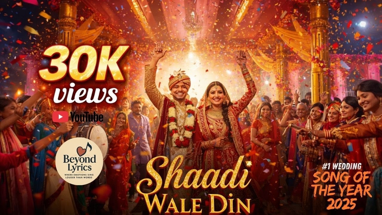 Shaadi Wale Din |Grand Bollywood Wedding Song 2025 |Celebration Anthem of Love & Joy| Beyond Lyrics