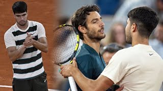 Watch Carlos Alcaraz Asks French Open Fans To Cheer For Lorenzo Musetti After Latters Heartbreakin
