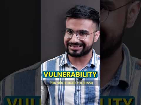 Which web browser is the safest? #shorts