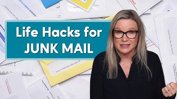 Life Hacks for a Stress Free Home- JUNK MAIL!