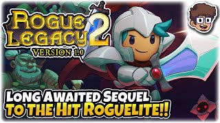 SEQUEL TO THE HIT ROGUELITE IS HERE!! | Let's Play Rogue Legacy 2: Full Release | 1