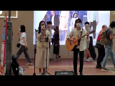 零分-JUDE / 傾城-許美靜 (Cover by Smiley x Tsz Pok) @ 旺角豉油街Busking (2021.03.13)