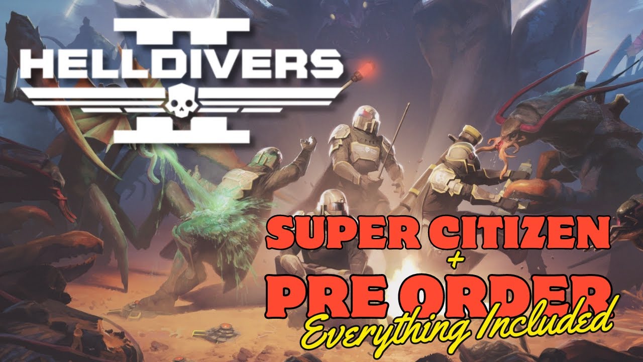 Hunter 🎮 on X: Helldivers 2 pre-orders are live on PlayStation Store and  Steam Game is just $39.99 Super Citizen Edition is $59.99 PS Store:   Steam:    / X