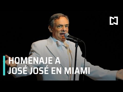 Inicia homenaje de cuerpo presente a José José en un auditorio de Miami EE.UU.