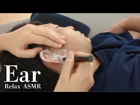 【ASMR】癒しと快眠のために✨20分の耳かき・泡洗浄・綿棒｜For Relaxation & Deep Sleep ✨ 20 Min Ear Cleaning, Foam & Cotton Swab