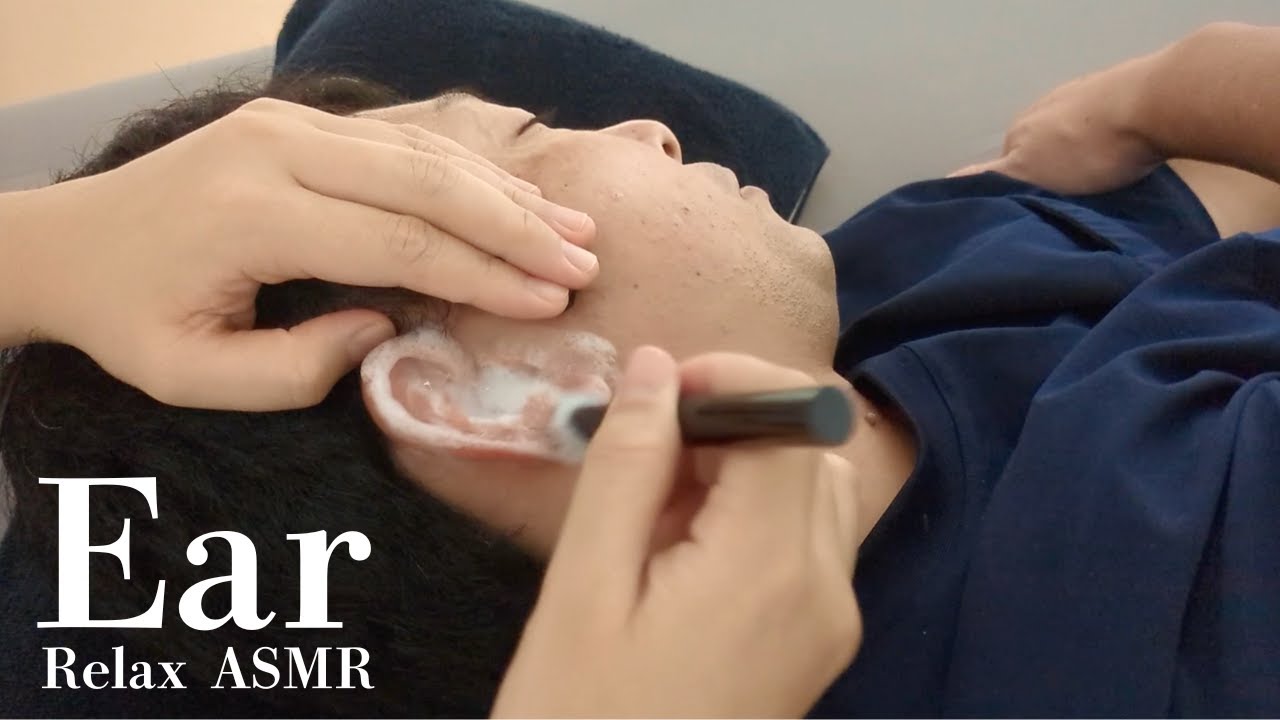 【ASMR】癒しと快眠のために✨20分の耳かき・泡洗浄・綿棒｜For Relaxation & Deep Sleep ✨ 20 Min Ear Cleaning, Foam & Cotton Swab