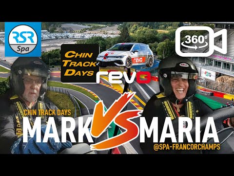 Trackday at Spa with a modified Golf - CHIN TRACK DAYS - Mark vs. Maria