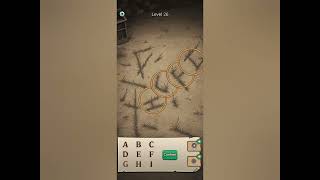 Tree forest: detective words level 26 walkthrough solution 