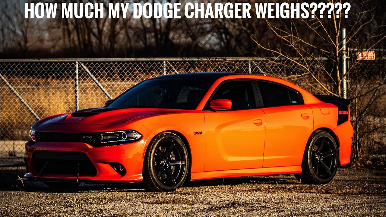 How Much Does A Dodge Charger 392 Weigh?! Mods Update!!