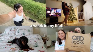 Thumbnail for a cozy, sad + christmassy week in my life 🎄