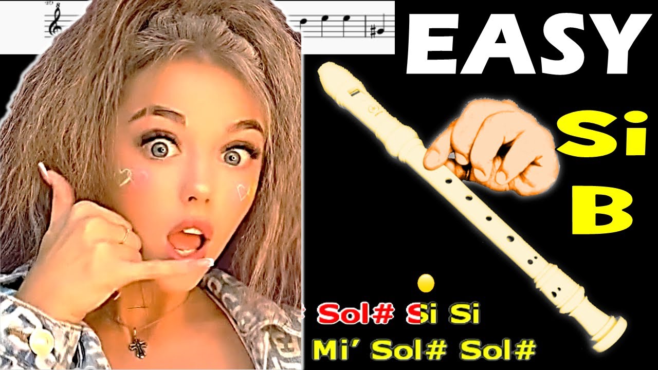 HOLA COMMENT ALLEZ ALLEZ VOUS TIK TOK Flauta Dulce Fácil TUTORIAL Easy Flute Recorder