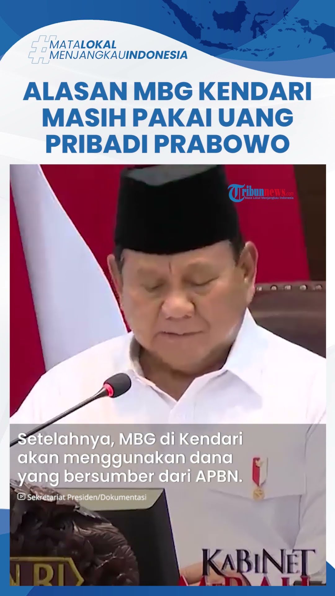 Penjelasan Istana soal Uang Pribadi Prabowo untuk Makan Bergizi Gratis di Kendari: Sisa Uji Coba
