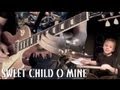 SWEET CHILD O MINE By Guns N Roses Instrumental Cover Ft AveryDrummer 6 Years Old