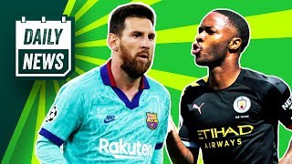 On today's daily news - messi scoops the main award, fifa team of year
is a joke, real madrid want raheem sterling, dormant rivalry returns
in ...