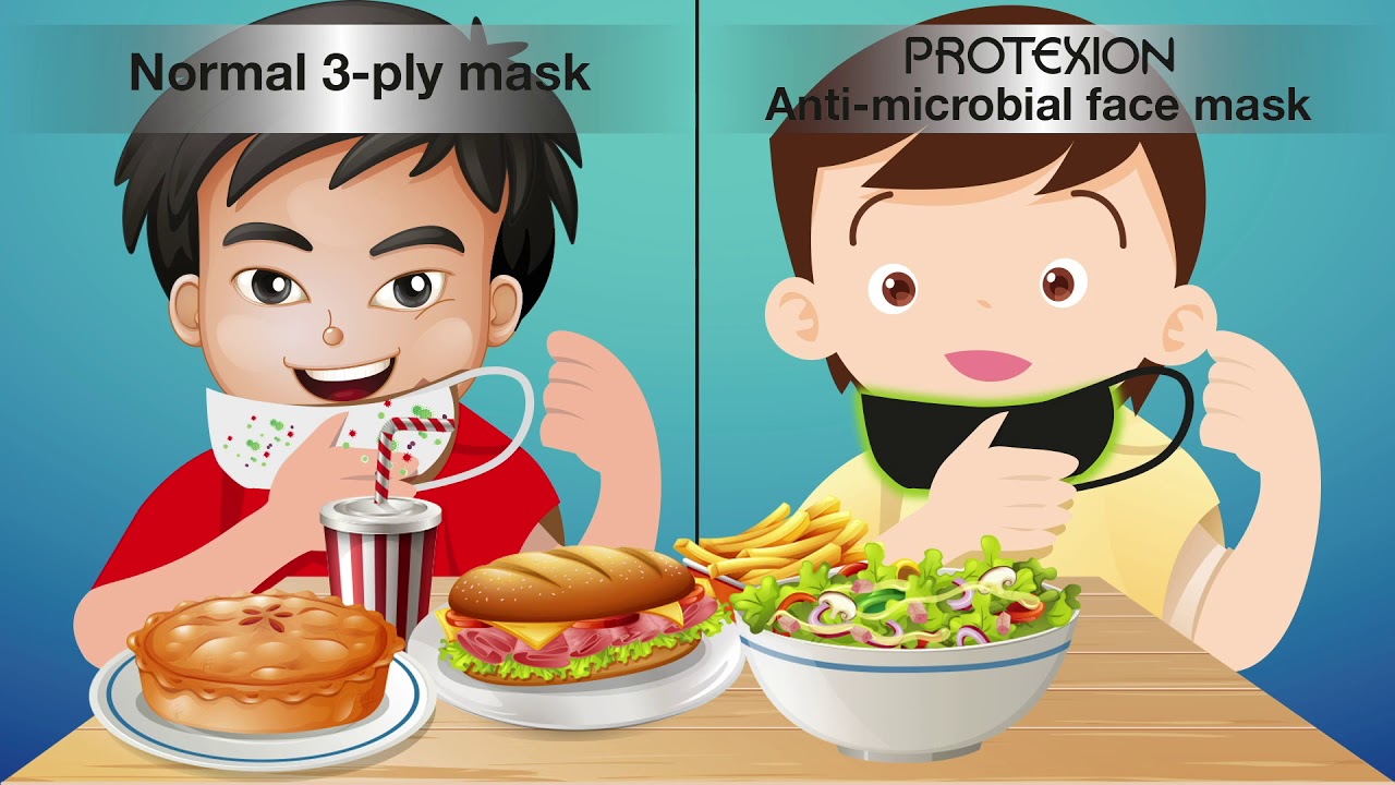 Protexion Anti-Microbial Face Mask