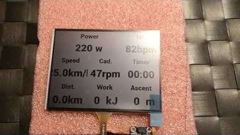 JDI 4.4" Memory in Pixel (MIP) color reflective display (LPM044M141A) with Raspberry Pi - demo