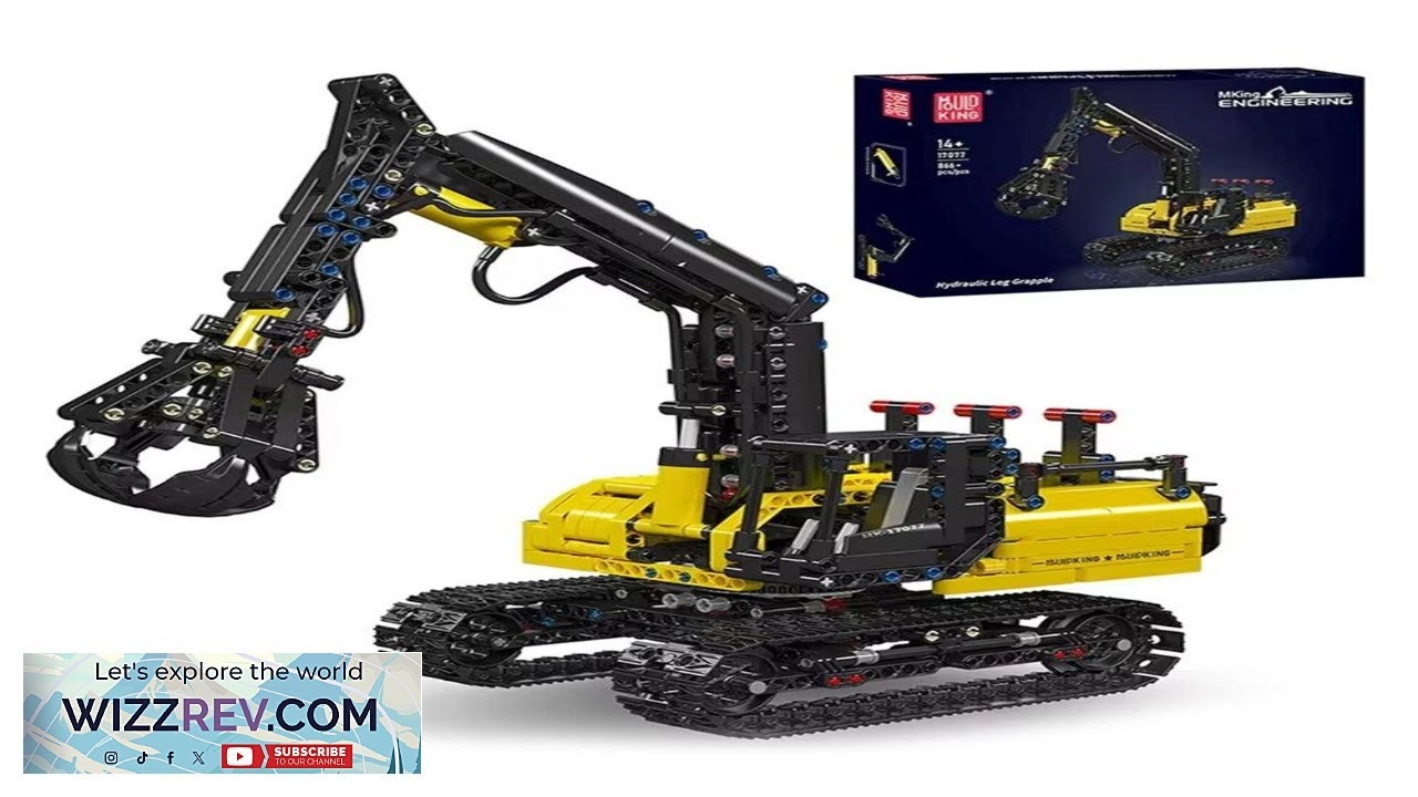 Mold King 17077 Техническая машинка-игрушка: гидравлический бревнозахват с дистанционным управлением