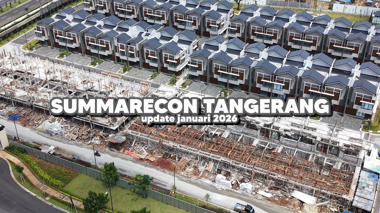 Summarecon Tangerang Cluster Briza, Havena, Rona Homes update Januari 2026