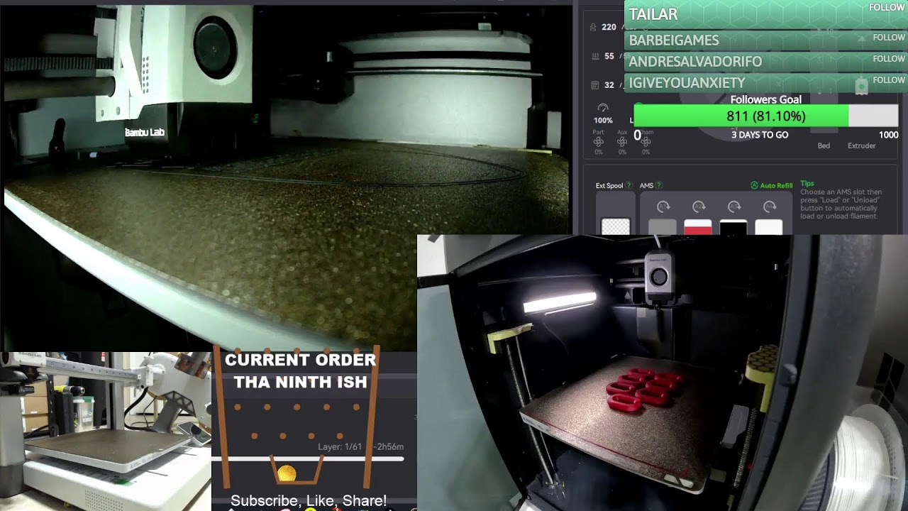 3D Printing Custom Designed Chain Necklaces Live