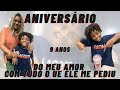 Comemoração do aniversário do meu grande amor meu filho 9 anos 🥳#comemoraçao #aniversario