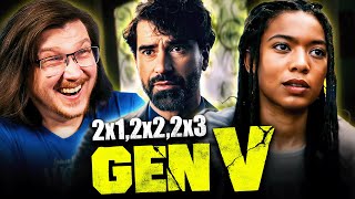 GEN V 2x1, 2x2, 2x3 REACTION | The Boys | Review