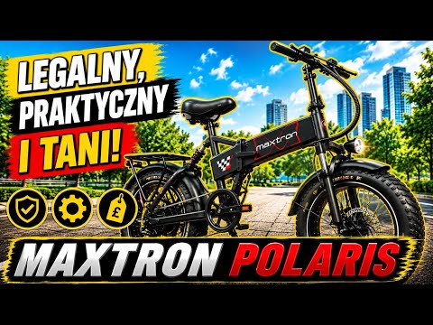 Legal, practical, and affordable! Maxtron Polaris is a folding e-bike for every road! The perfect...
