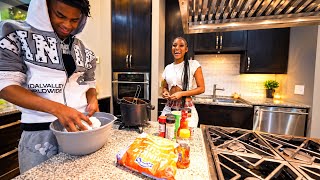 COOKING WITH MY CRUSH JAYLIAH ❤️
