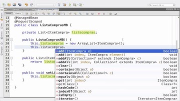 2.2 - Trabalhando com DataTables em JSF