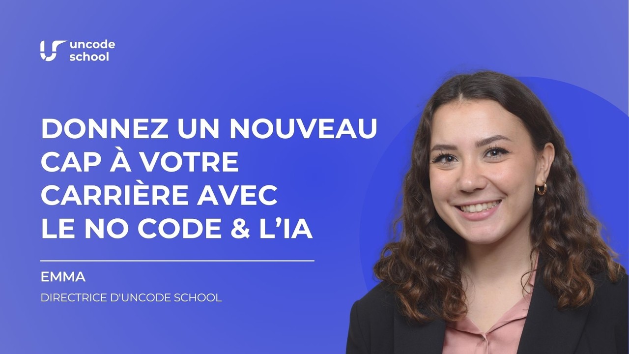 Donnez un nouveau cap à votre carrière avec le no code & l’IA