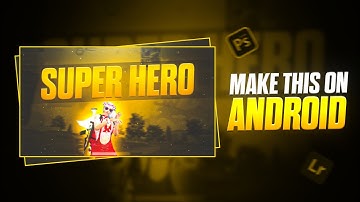 How To Make PUBG/BGMI Thumbnail😱 | BGMI/PUBG Thumbnail Tutorial On Android | Dark Carlo