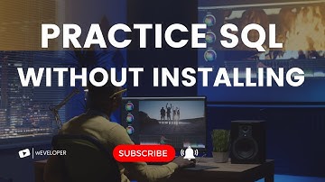 Practice SQL Online without installing locally with this website