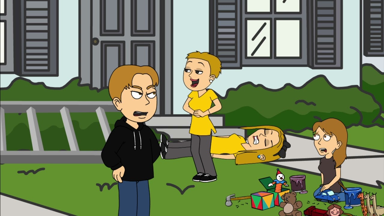 Brycen Pushes Christian Off of a Ladder/Breaks His Arm and Gets Grounded/Both Arms Broken (REUPLOAD)