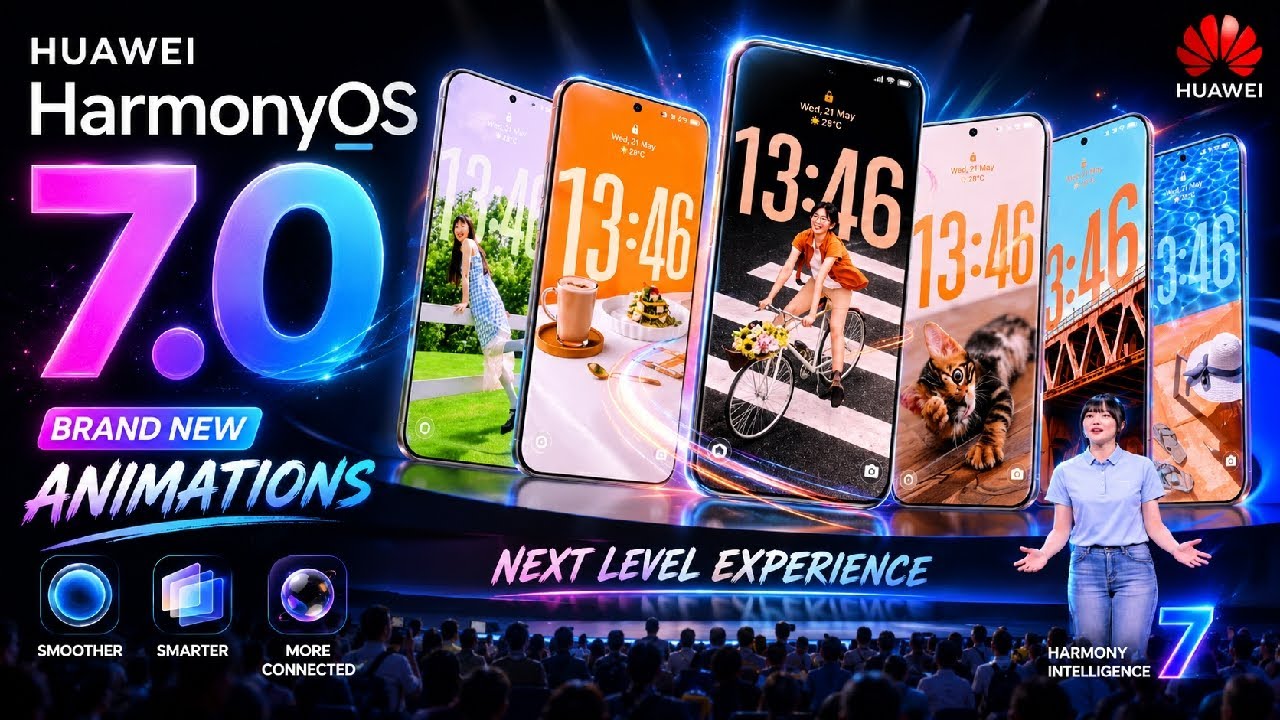 Huawei giới thiệu HarmonyOS 7 tại Huawei Developer Conference 2026