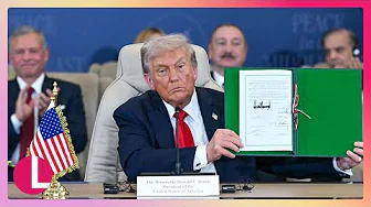 President Trump Declares ‘We Have Peace in the Middle East’ | Lorraine