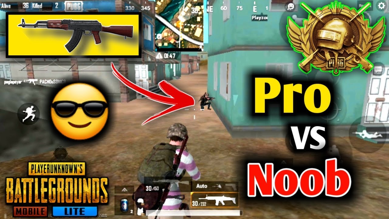 😎PUBG LITE PLAYING IN SOLO VS SQUAD | VERY FUNNY MOVEMENT | PRO VS NOOB ...