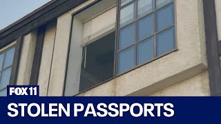 Passports Stolen From Canoga Park Home; Victims In Custody