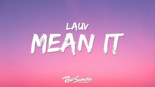 Lauv  Mean It s Ft Lany