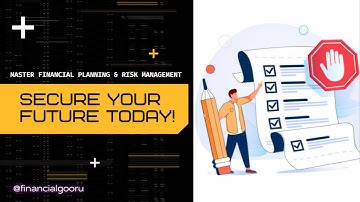 Master Financial Planning & Risk Management: Secure Your Future Today!