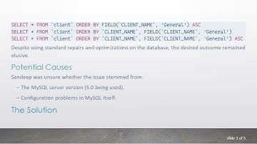 How to Fix MySQL