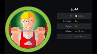 buff  htb - walkthrough بالعربي