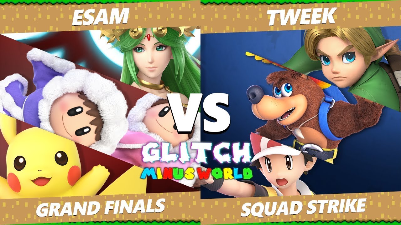 evo 2019 bracket Glitch 7 SSBU - PG | ESAM Vs. TSM | Tweek - Smash Ultimate Squad Strike Grand Finals