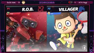 Central Coast Clash Online 2 - Ant (Villager/Sephiroth) vs Yogi (ROB) Winners Semis screenshot 3