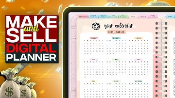 How to Create Digital Planners for GoodNotes and Sell Them!