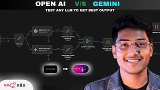 AI LLM Tester Agent | Automatically Compare OpenAI, Gemini & Rank the Best Response