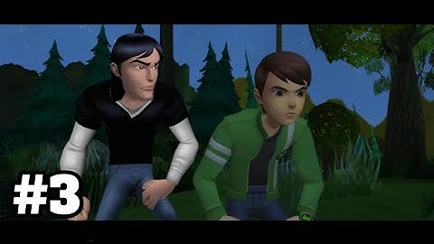 Ben 10 Alien Force - The Game Wii gameplay walkthrough chapter 2 - The Forest Medieval part 1