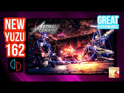 Astral Chain Yuzu Android 162 Test! Playable 8+Gen1 