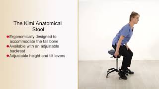 Ascot Coccyx Saddle Stool