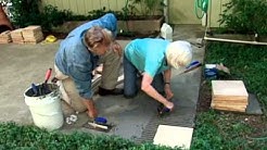 How to Make a Tile Patio 